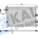 Klima Radyatörü Marea (1 SIRA ALB) KALE 010ABC070