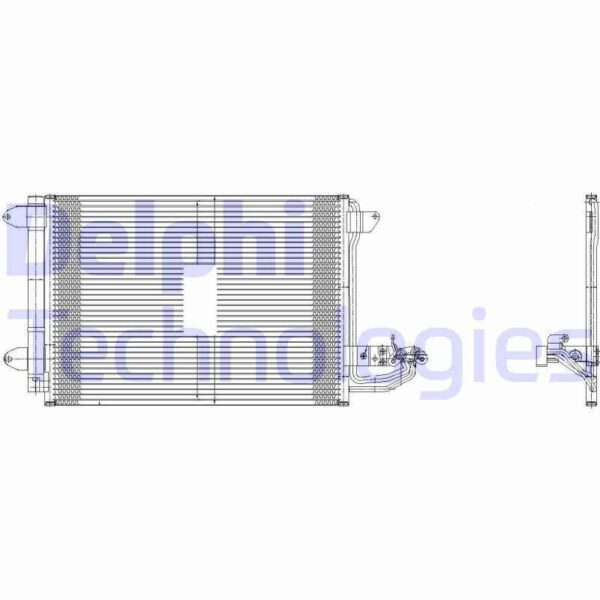 Klima Radyatörü Volkswagen Caddy 3 Golf 5 VI Jetta 3 EOS SCIROCCO TORURAN SUPER B Skoda Octavia YETI Seat Toledo Leon ALTEA A3 Audi TT 1.2 TSI 1.4TFSI 1.6 FSI 1.8 TFSI 2.0FSI 1.6TDI 1.9TDI 2.0TDI DELPHI TSP0225482
