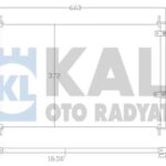 Klima Radyatörü Toyota Auris Toyota Corolla 2007 2012 Toyota Corolla 2013> (660×372×16) KALE 342595