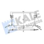 Klima Radyatörü P306 Partner XSARA XSARA 2 ZX Benzinli KALE 345210