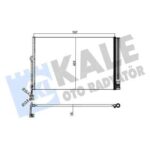 Klima Radyatörü Volkswagen Touareg 3.0 V6 TSI / TDI 3.6 V6 FSI 4.2 V8 FSI / TDI 2010> KALE 345605