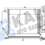 Klima Radyatörü Chevrolet Aveo Chevrolet Kalos T200 T250 (560×457.5×18) KALE 377000