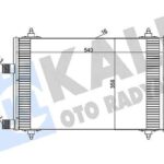 Klima Radyatörü (Kondanser) P307 C4 2.0HDI 8V / 16V 01>Ölçü: (540×358×16) KALE 385600
