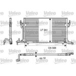 Klima Radyatörü P306 Partner XSARA XSARA 2 ZX Benzinli VALEO 817230