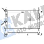 Motor Radyatörü COMBO A KADETT E Opel Astra I NOVA 1,3 1,4 1,6 (84 91) / (BR KALE 342430