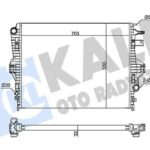 Motor Su Radyatörü Volkswagen Touareg 4,2 V8 FSI / TDI 2010> KALE 345865