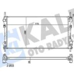 Motor Su Radyatörü Transit V184 2,4TDCI 100PS / 125PS 2001>2006 ONDEN CEKER Klimasız KALE 345920