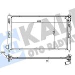 Motor Su Radyatörü ASX 2010> LANCER 202007> OUTLANDER 2006 2012 Manuel Vites (700X408X26) KALE 345990