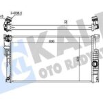 Motor Su Radyatörü OTM/SANZ BMW N47 N13 B47 F30 F20 F22 F32 F34 F36 KALE 346065