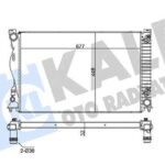 Motor Su Radyatörü BRAZING Audi A6 2,4I 2,8 FSI 3,0 TFSI 2004> Klimalı Otomatik Şanzıman 675x428x32 KALE 353200