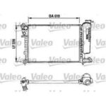 Motor Su Radyatörü P306 XSARA 93 97 1,8 1,6I Klimalı Ölçü: (377,5*610*23) VALEO 730630