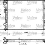 Motor Su Radyatörü EXPERT JumpyP806 EVASION 1,9D XUD9 DW8 Klimasız Valeo 731166