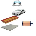 Fiat Grande Punto 2010>2012 1.3 JTD 3Lü Filtre Bakım Seti (Hava-Yağ-Polen Filtresi)