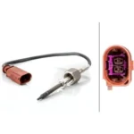 EGZOZ SICAKLIGI Sensörü (KURUM Parçacık Filtresi Öncesi) Crafter 2,5 BJM BJK 2006>2013 Hella 6PT014495-051