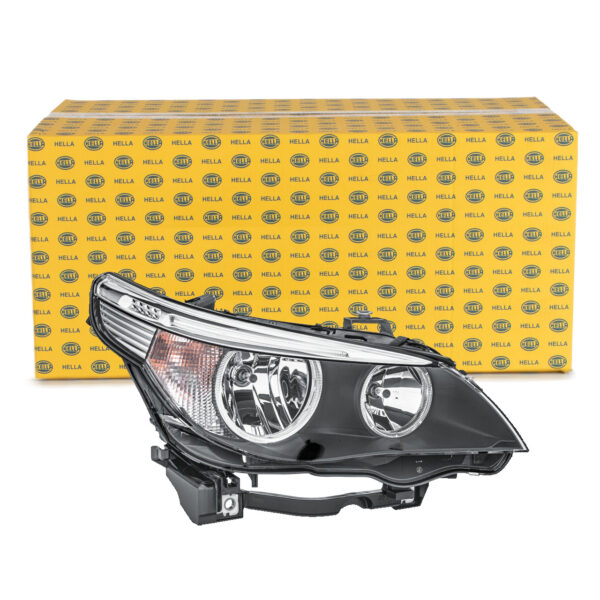 Far Halojen Sağ BMW E60 2004>2009 HELLA 1EF008673-081