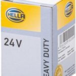 (10 ADET) Ampul 53 DIPLI 24V 3W J-Halojen BA7S ÜNIVERSAL HELLA 8GP002066-241
