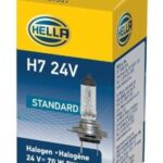 Far Ampul H7 24V 70W STANDART HELLA 8GH178555-251