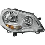 Far + Sinyal Sağ Elektrikli Motorlu (H7+H1) Volkswagen Polo 2005>2010 HELLA 1EE247019-181