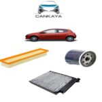 Mais Renault Clio 3 2005>2012 1.2 16 Valf 3Lü Karbon Orijinal Filtre Bakım Seti (Hava-Yağ-Polen Filtresi)