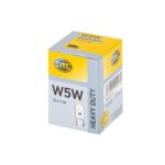 (10 ADET) Ampul Halojen PLAKA VE IÇ Aydınlatma 24V 5W W5W- W2 1x9 5d MAN Volvo Mercedes HELLA 8GP003594-251