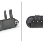 FARK Basınç Sensörü Partikül Filtresi (AKTIF KARBON) Caddy Volkswagen Golf 6 / 7 Jetta Volkswagen Polo A1 A3 A4 A6 IBI HELLA 6PP009409-261