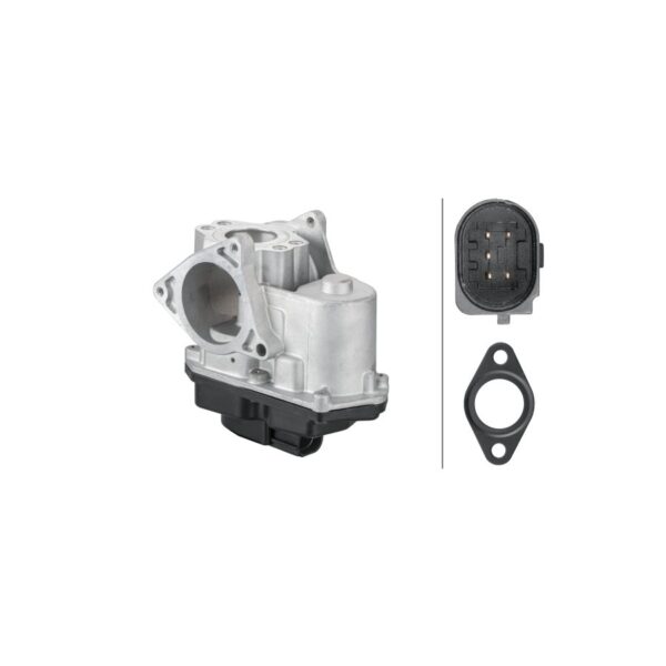 EGR Valfi A3 A4 Q5 TT Altea Leon Seat Toledo Skoda Octavia Superb BEETLE EOS Volkswagen Golf 6 Jetta 3 Passat Passat CC SCIROCCO Volkswagen Tiguan Volkswagen Touareg 2,0 TDI 06> (CBAA CAGC CJCC CAHA CGLB CFJA BMN CBBB CFGB CMEA CMFA)) HELLA 6NU010171-801