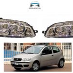 Fiat Punto Eski Model Sağ-Sol Ön Far Takım 2003>2005 TYC 46849385 46849354
