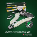 Fiat Linea Albea Doblo Punto Egea Idea 1.3 JTD Multijet Dizel Astra H Orijinal İngiliz Malı Eksantrik Triger Zincir Seti Delikli Contalı 10 Parça BGA TC0381FK