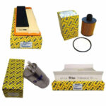 Fiat Linea 2012-2018 Euro 5 1.3 Multijet 16v 4'lü Filtre Bakım Seti - Yağ Hava Polen Mazot Filtresi