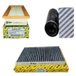 Fiat Linea 1.4 Benzinli Orijinal Filtre Bakım Seti - Opar Karbonlu Polen Hava Lancia Yağ Filtresi