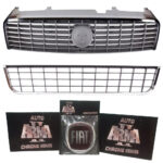 Fiat Linea Gri Kromlu Ön Panjur Seti Alt Tampon Panjuru-Arma