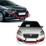 Fiat Linea Yeni Kasa Ön Tampon 3 Parça Krom Set Sağ-Sol-Orta