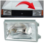 Tofaş Şahin M131 Sol Ön Far Eski Model Çıtasız 85006070