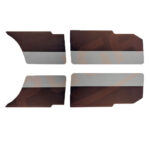 Tofaş Doğan Kartal Şahin Yeni Model Kahve Düz Kapı Döşemesi Takımı PG-KID003