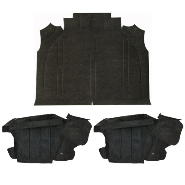 Tofaş Doğan Şahin Bagaj Halısı Seti 3 Parça Takım Siyah 85013481 85013482 85013483