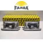 Tofaş Doğan Kartal SLX Çıtalı Orijinal Farba Ön Far Takımı FARBA 11486D FARBA 11485D