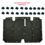 Tofaş Doğan Kartal Şahin M131 Kaput İzalatör Koruması + 20 Adet Kaput İzalatör Klipsi Hediyeli 7594130