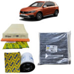 Fiat Egea Cross 3'lü Karbonlu Polen Yağ Hava Filtresi Bakım Seti 1.4 Fire Benzinli 2020