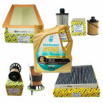 Fiat Egea 1.3 Dizel Euro 6 Orijinal OPAR Yağ Hava Karbon Polen Filtresi Bakım Seti PETRONAS 0W-30 Motor Yağı