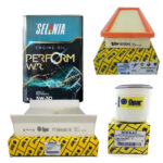 Fiat Egea 1.4 Benzinli Orijinal OPAR Yağ Hava Polen Filtresi Bakım Seti Selenia 5W-30 3.2 Litre Motor Yağı