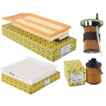 Fiat Egea 1.3 Dizel EURO 5 OPAR Yağ Hava Polen Mazot Filtresi Bakım Seti