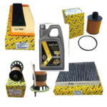 Fiat Egea OPAR Yağ Hava Karbon Polen Mazot Filtresi Bakım Seti NOVA 5W-30 4 Litre Motor Yağı