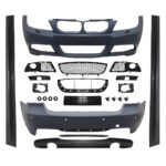 BMW 3 Serisi E90 LCİ 2008-2011 M-TECH Body Kit Arka Tampon Çift Çıkışlı