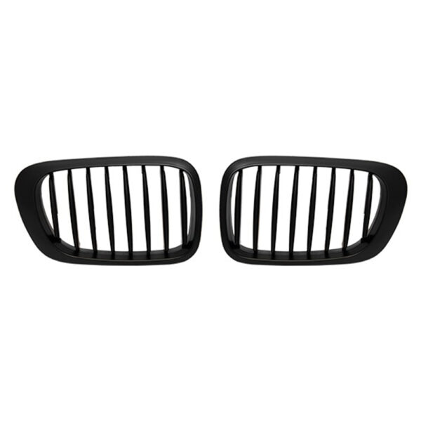 BMW 3 Serisi E46 Coupe 1999-2002 Mat Siyah Ön Panjur Seti