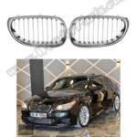 BMW 5 Serisi E60 2003-2009 Krom Panjur Seti