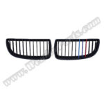 BMW 3 Serisi E90 2005-2008 Piano Siyah M Renkli Ön Panjur Takımı