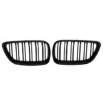 BMW 2 Serisi F22 2014-2017 Mat Siyah Çift Çıtalı M Tech Ön Panjur Seti