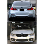 BMW 3 Serisi F30 M3 Body Kit Dönüşüm Seti Sis Delikli - Görsel 2