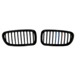 BMW 5 Serisi F10 2010-2016 Piano Black M Renkli Ön Panjur Takımı