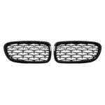 BMW 5 Serisi F10 2010-2016 Siyah Diamond Ön Panjur Takımı